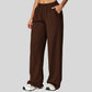 Loose-fitting wide-leg casual sweatpants