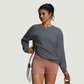 Wholesale crew neck t-shirts, loose-fitting women's sweatshirts