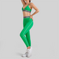 Wholesale Women's Cross-Back Sports Bra & High-Waist Leggings Set – Tummy Control Yoga Set