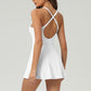 Quick-Drying Spaghetti Straps Sports Dress