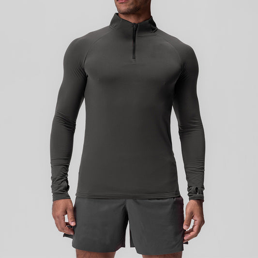 Wholesale Men's quick drying half zipper | Wonderxfans bulk activewear