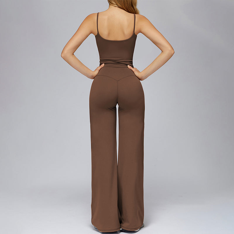 Sports vest+Loose sweatpants 2-piece set