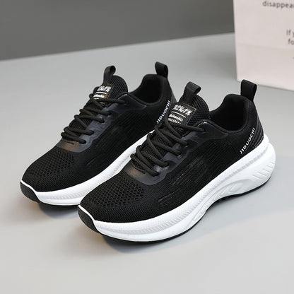 Wholesale Women's cushioned height-increasing fly weave | Wonderxfans bulk activewear