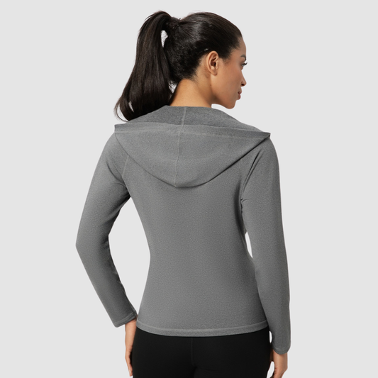 Wholesale Women's Zip Up Hoodie Sports Jacket – Quick-Dry & Windproof