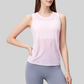 Wholesale Women's Lightweight Open-Back Sports Tank Top with Chest Pad