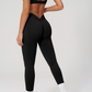 Wholesale Seamless Cross-Back Sports Bra & High-Waist Leggings Set – Naked-Feel Yoga 2-Piece