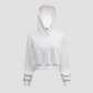 Wholesale Women’s Cropped Hooded Pullover – Relaxed Drop-Shoulder Sweatshirt