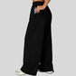 Loose-fitting wide-leg casual sweatpants