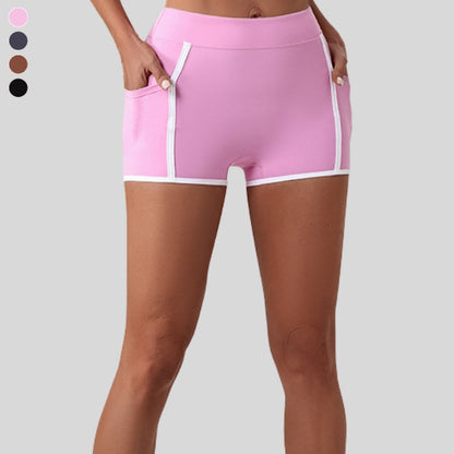 Contrasting Yoga Fitness Shorts