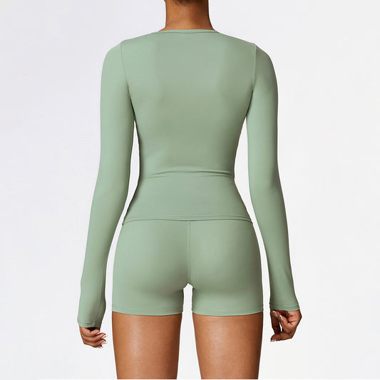 Wholesale Yoga running sports long sleeve | Wonderxfans bulk activewear
