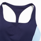 Wholesale Women's Colorblock Bare-Feel Yoga Set Tank Top & Shorts w/ Chest Pad