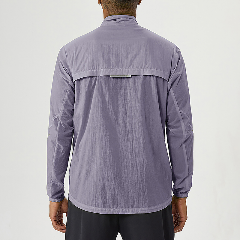 Wholesale Men's Lightweight Breathable Outdoor Sun Protection Jacket – Quick-Dry UPF50+ Sportswear