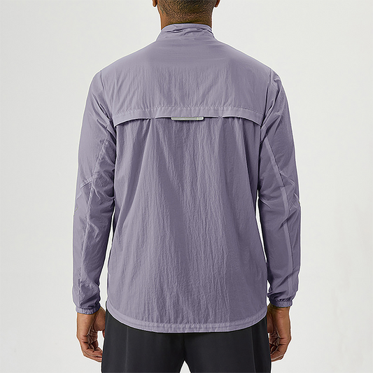 Wholesale Men's Lightweight Breathable Outdoor Sun Protection Jacket – Quick-Dry UPF50+ Sportswear