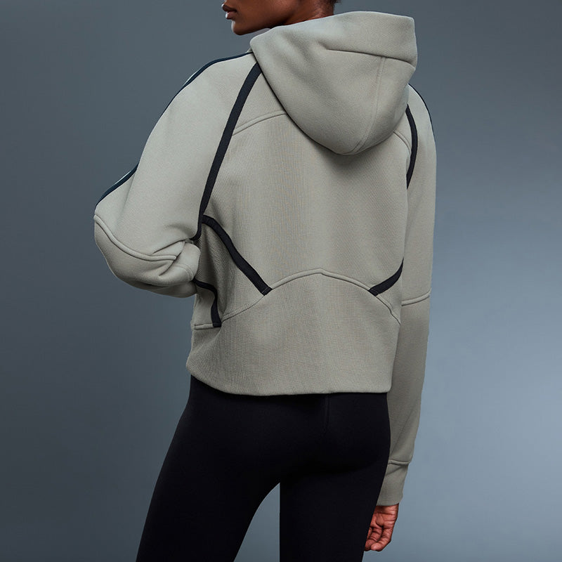 Fleece-Lined Hooded Sweatshirt