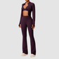 Wholesale Women's High-Stretch Breathable Yoga Three-Piece Set