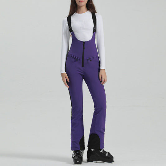 Wholesale Women's Elastic Waterproof Suspender Ski | Wonderxfans bulk activewear