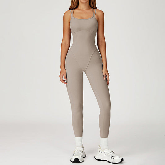 Wholesale Cross-back ONE-PIECE HIP LIFTING SPORTS | Wonderxfans bulk activewear