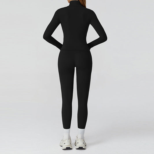 Wholesale Racerback Sports Bra + Jacket | Wonderxfans bulk activewear