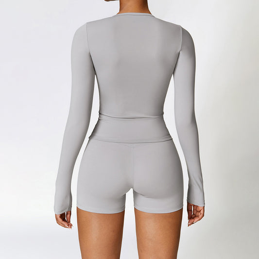 Wholesale Yoga running sports long sleeve | Wonderxfans bulk activewear