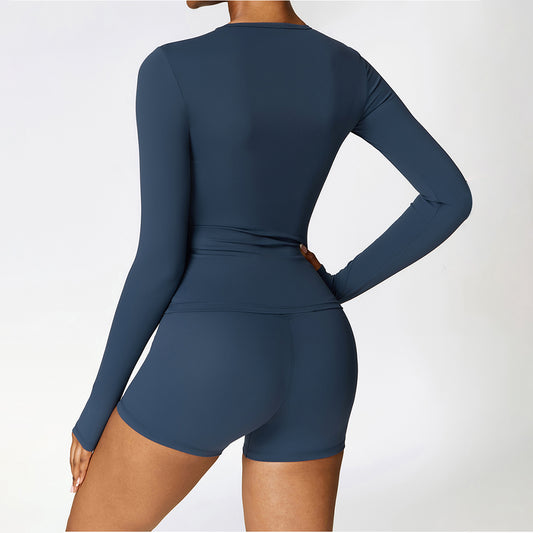 Wholesale Yoga running sports long sleeve | Wonderxfans bulk activewear