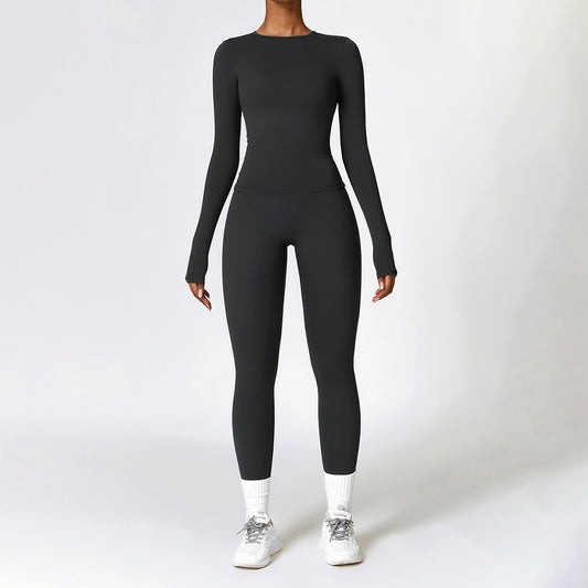 Wholesale Brush long sleeve sports top | Wonderxfans bulk activewear