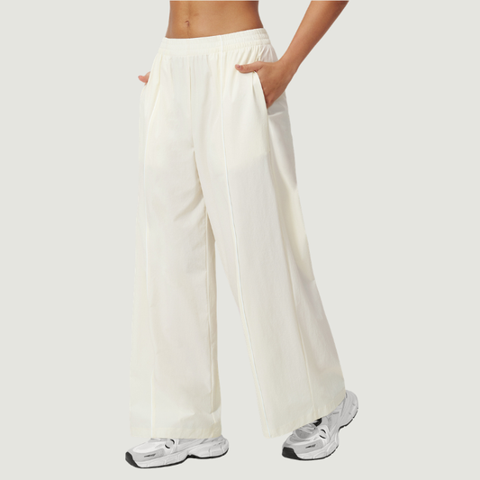 Wholesale Women's UPF50+ Sun Protection Colorblock Wide-Leg Pants – Lightweight Breathable Outdoor Running Sportswear