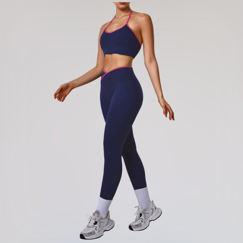 Wholesale contrasting color sports bras