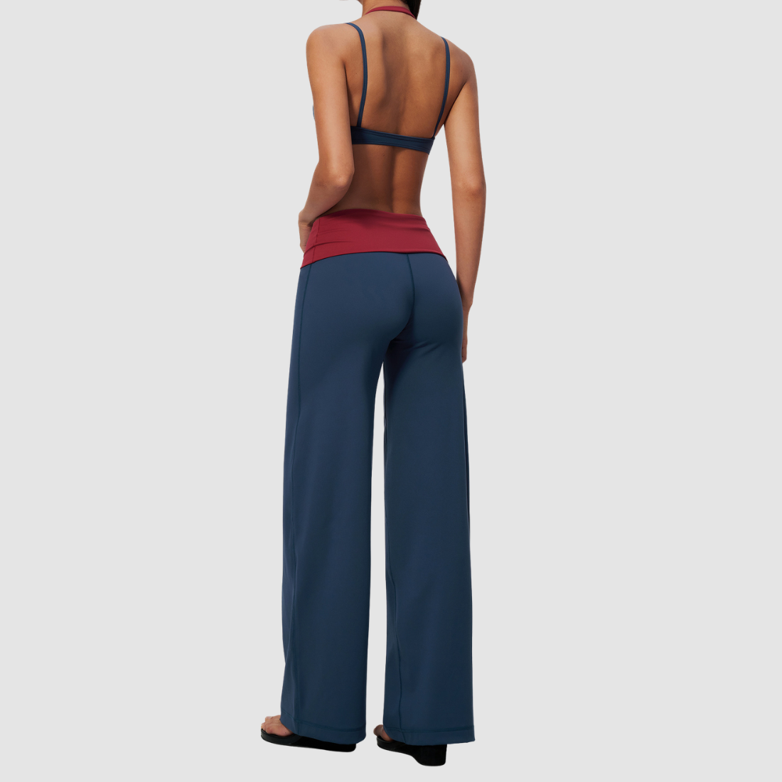 Wholesale Women’s Sports Bra & Wide-Leg Yoga Pants Set