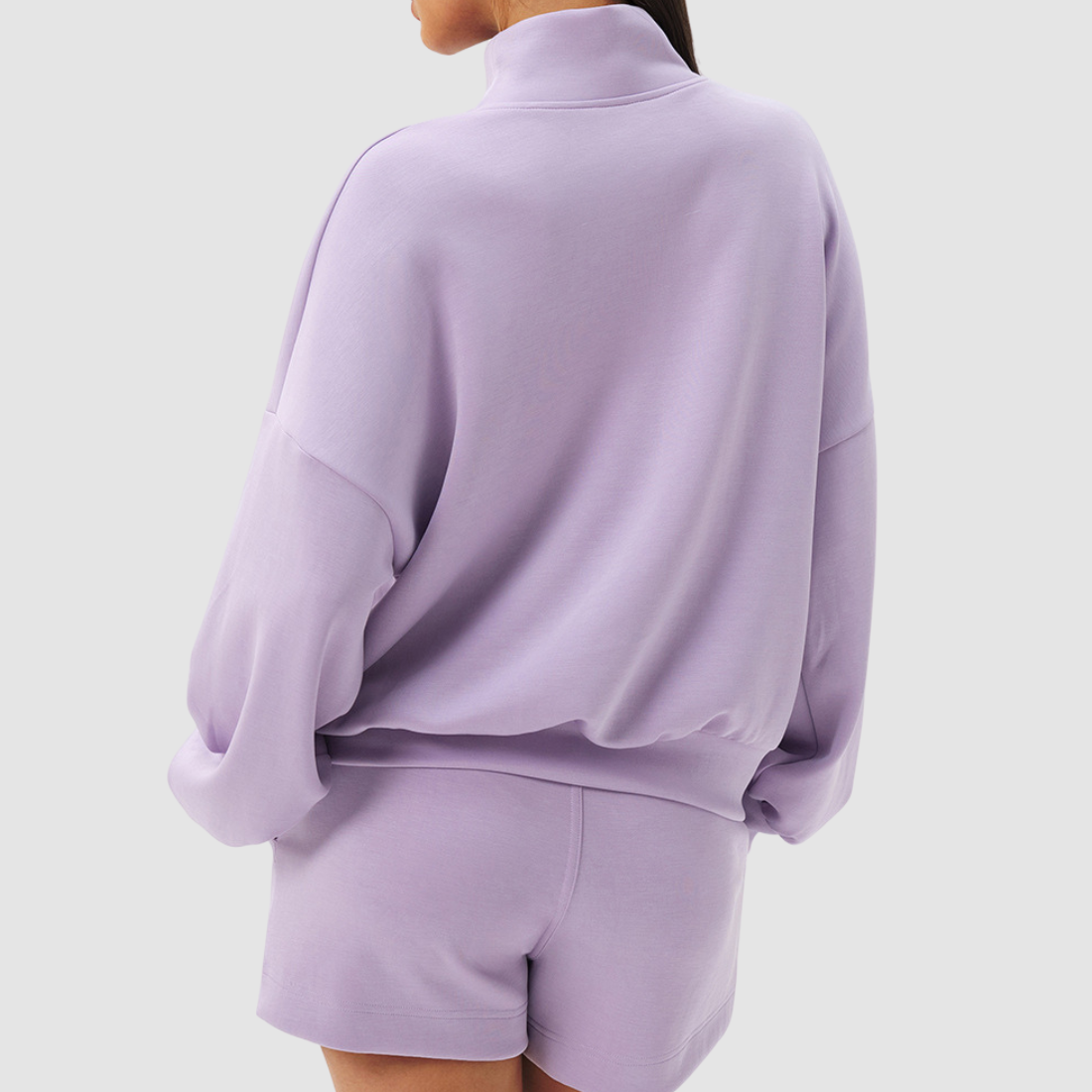 Wholesale Women's Loose Stand-Collar Modal Sports Top