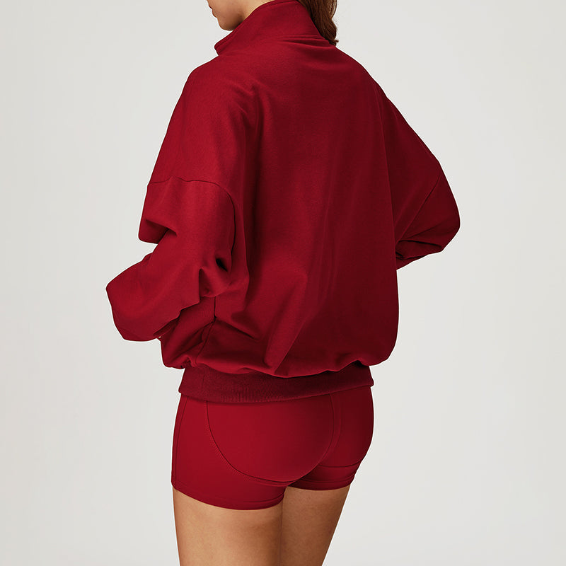 Windproof Thermal SWEATSHIRT–Lightweight Warmth for Outdoor Runs