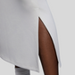 Straight-cut side-slit bodycon skirt