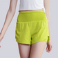 Wholesale Women's Fake Two-Piece Yoga Shorts – Quick-Dry Anti-Exposure