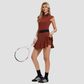Wholesale New Sports Set for Women Sleeveless Golf POLO Shirt Outdoor Breathable Fitness Vest Tennis Set