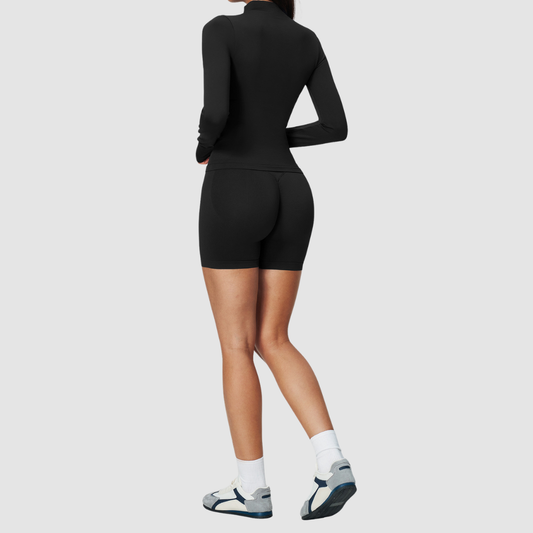 Wholesale Women's Racerback Tank, Shorts & Cardigan Yoga 3-Piece Set