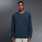 Men's Basic Round Neck Long Sleeve Shirt