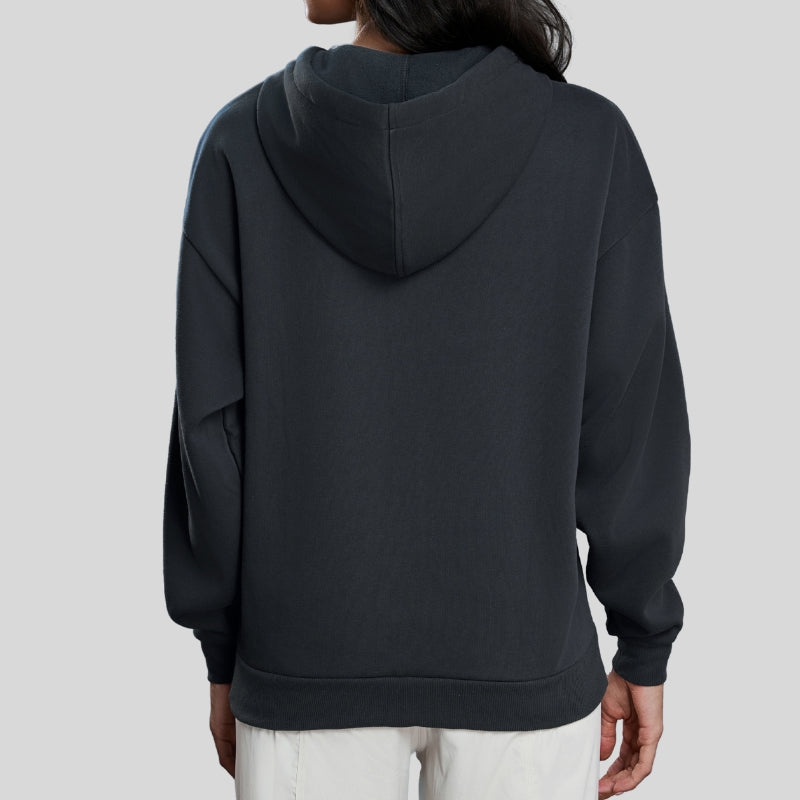 Brushed Fleece Zip Hoodie