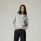 Air layer hooded sweatshirt