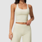 Wholesale Women's I-shape back removable padded tank top