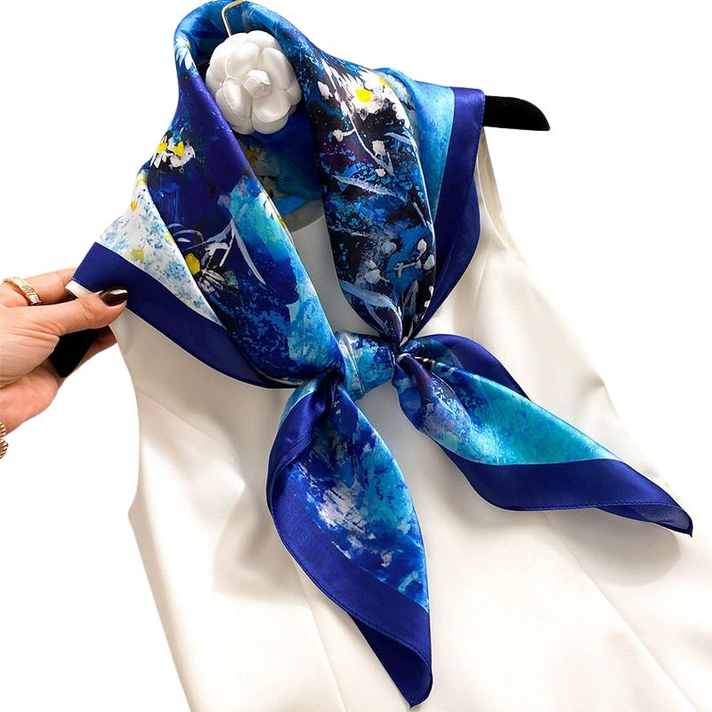 Wholesale mulberry silk square scarf | Wonderxfans bulk activewear