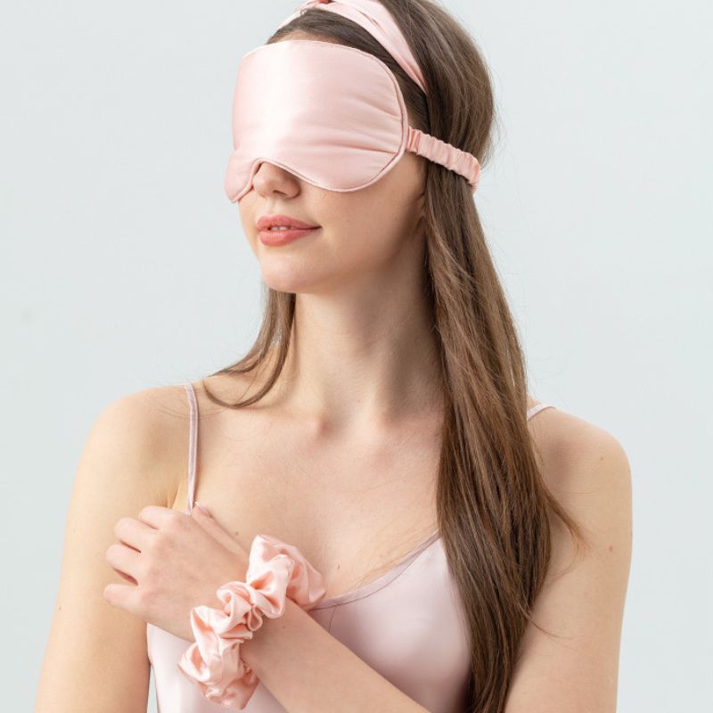Wholesale silk pillowcase mask scrunchie headband | Wonderxfans bulk activewear