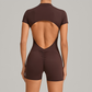 Wholesale Hip-High Halter-Neck Backless Bodysuit