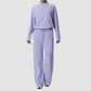 Wholesale Women’s Waffle Knit Active Set – Stand-Collar Long Sleeve & Pants