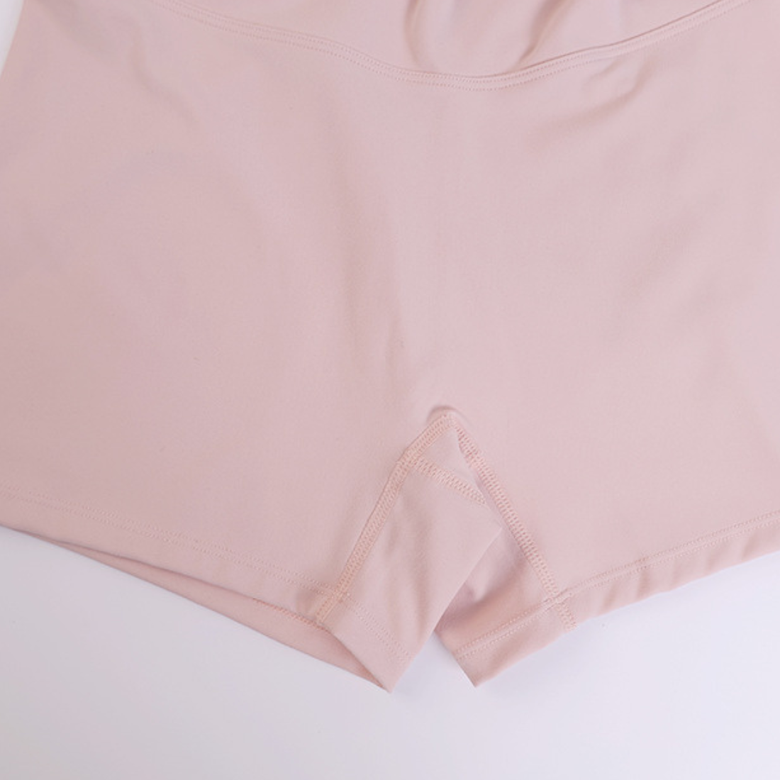 Women's Fold-Over High-Waist Yoga Shorts