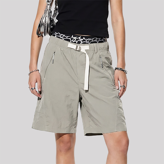 Wholesale Men's Outdoor Cargo Shorts – Retro Streetwear Casual Half Pants