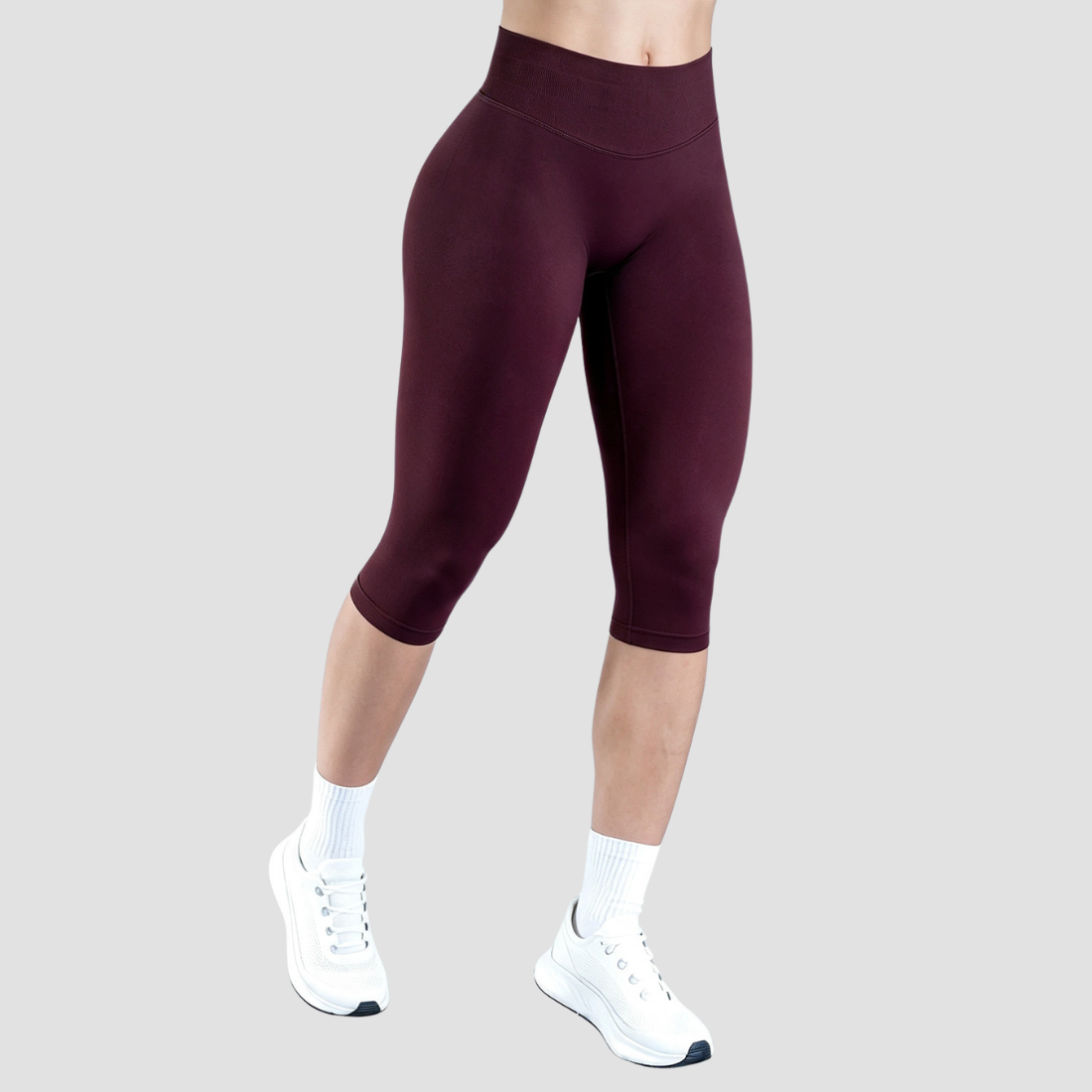 Wholesale Women's Seamless Capri Yoga Leggings – XS Women's Clothing