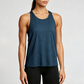 Women's Loose Yoga Tank Top Sexy Backless Athletic Cover-Up Vest