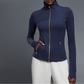 Women's Stand Collar Zip-Up Yoga Jackets