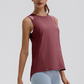 Women's Lightweight Cooling Yoga Tank Top Quick-Dry Athletic Cover-Up
