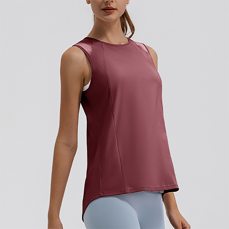 Women's Lightweight Cooling Yoga Tank Top Quick-Dry Athletic Cover-Up