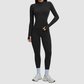 Wholesale women's zipper casual jacket+athletic leggings | Wonderxfans bulk activewear